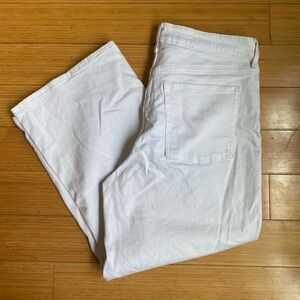 White Wide Leg Jeans